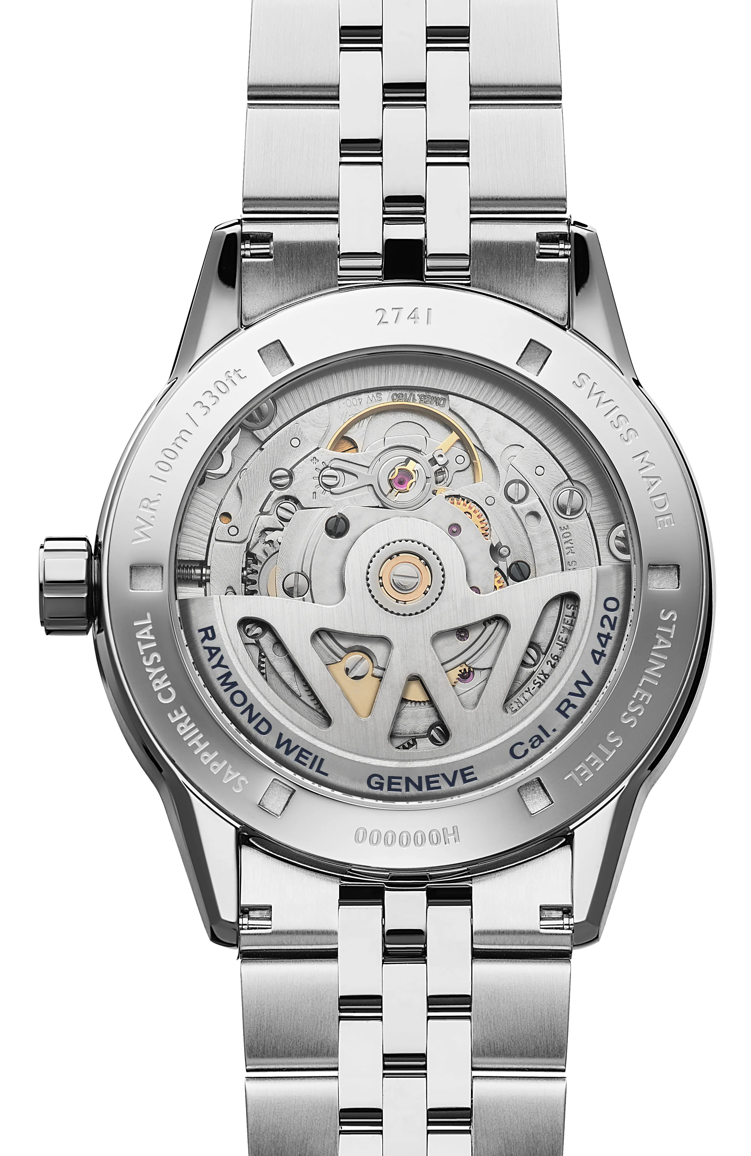 Freelancer Men's Automatic Green Dial Stainless Steel Bracelet Watch, 40 mm - Image 3