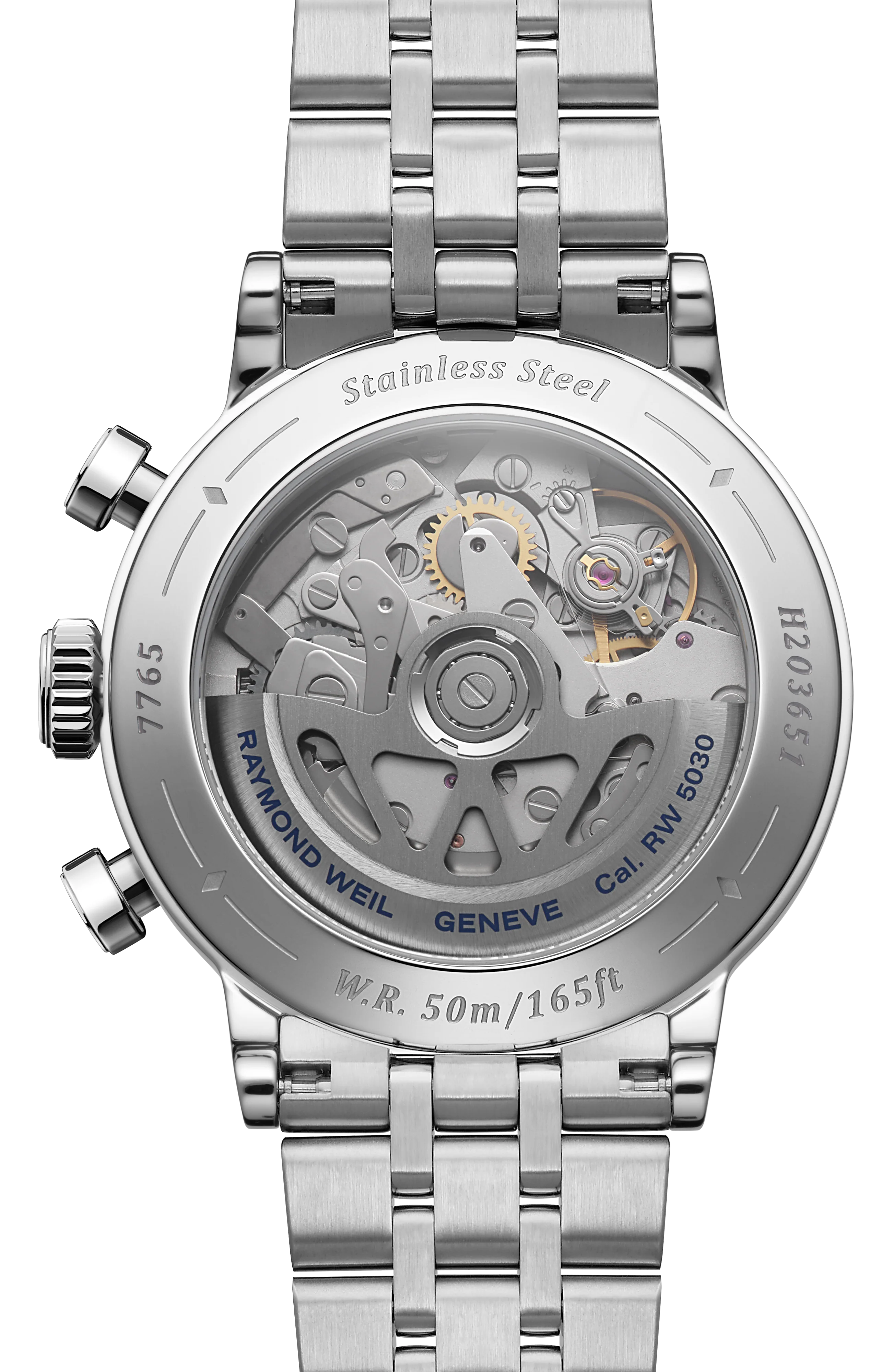 Millesime Automatic Chronograph Black Dial Watch, 39 mm - Image 3