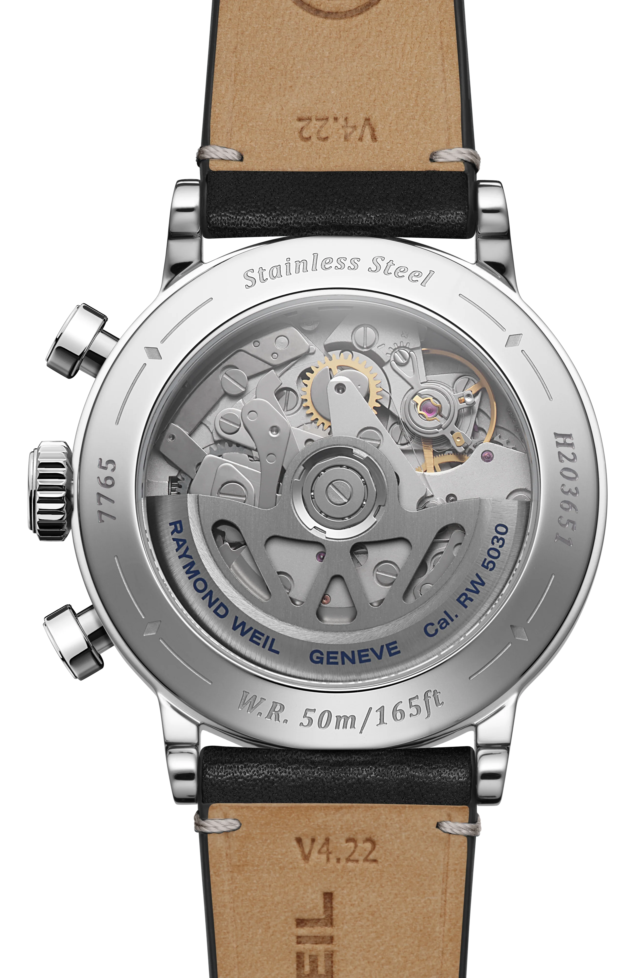 Millesime Automatic Chronograph Black Dial Watch, 39 mm - Image 3